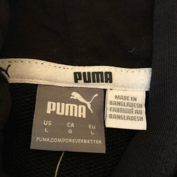 Puma cropped hoodie. - Picture 2 of 4